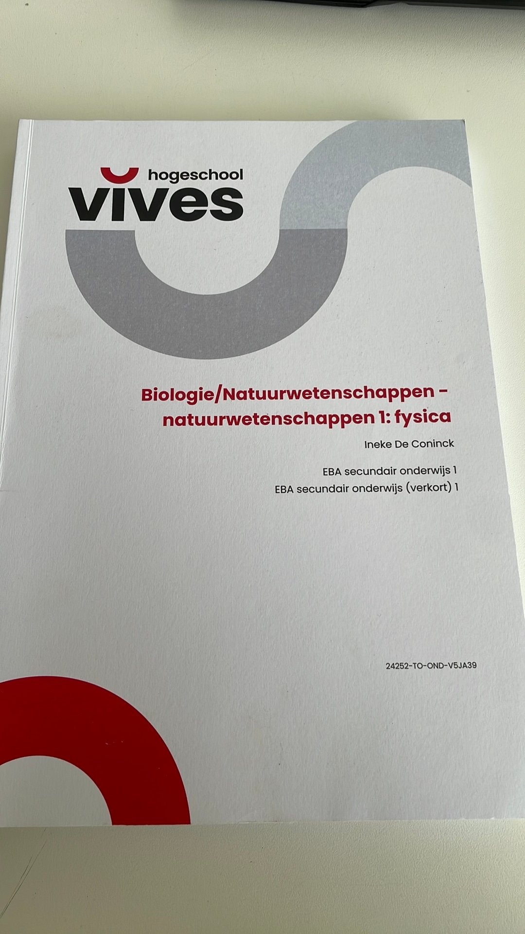 Biologie/natuurwetenschappen 1 - fysica VIVES Hogeschool, Ophalen of Verzenden, Nieuw, Hogeschool
