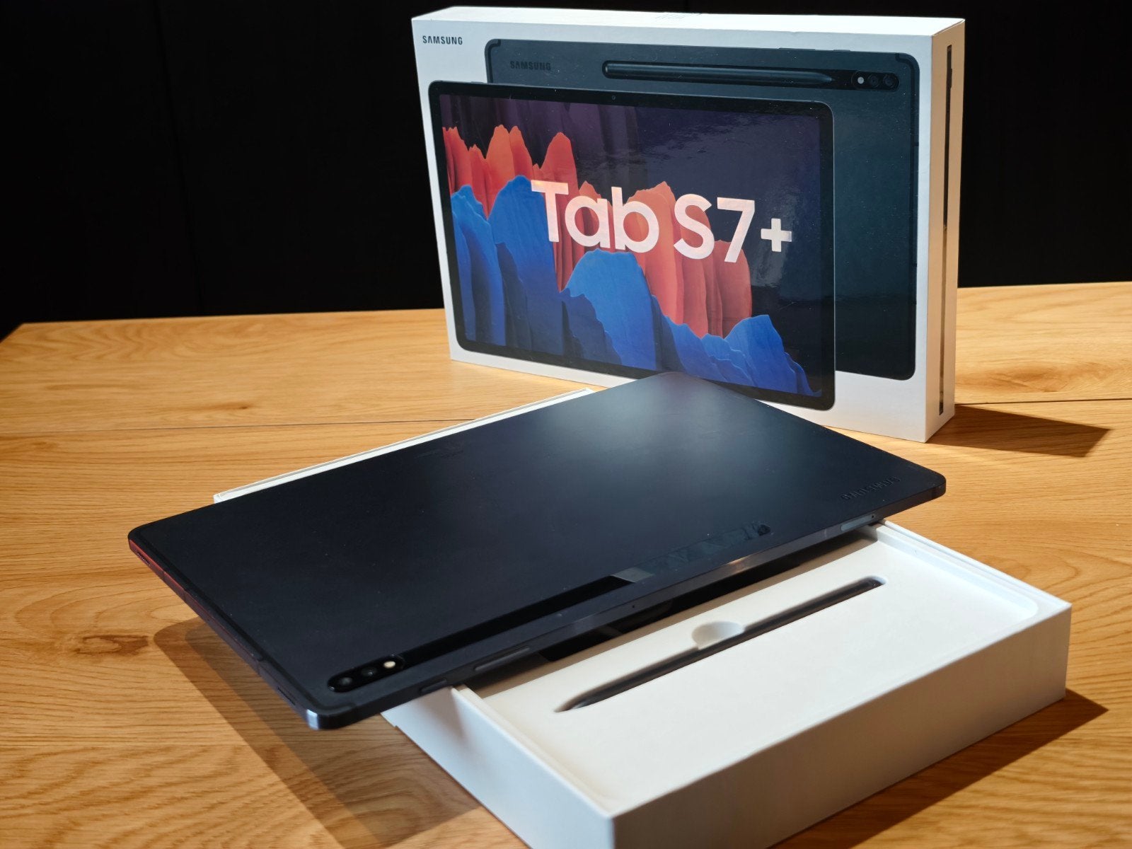 Samsung Galaxy Tab S7+ Plus 120Hz avec boîte d'origine S pen, Informatique & Logiciels, Enlèvement ou Envoi, 12 pouces, Tab S7 PLUS