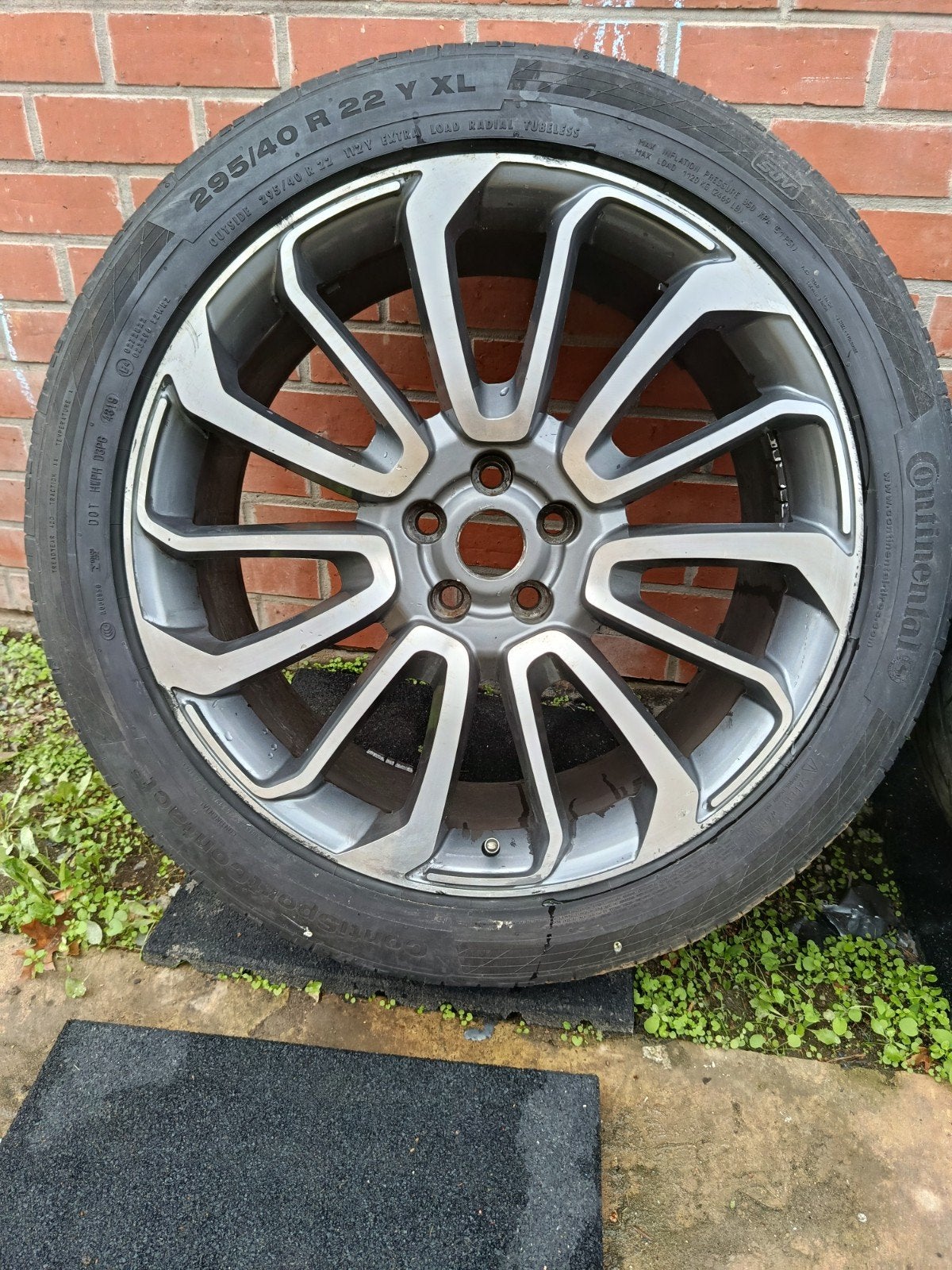 22"   ET 50 - 5X120, Autos : Pièces & Accessoires, 275 mm, Autres dimensions, Enlèvement, Utilisé