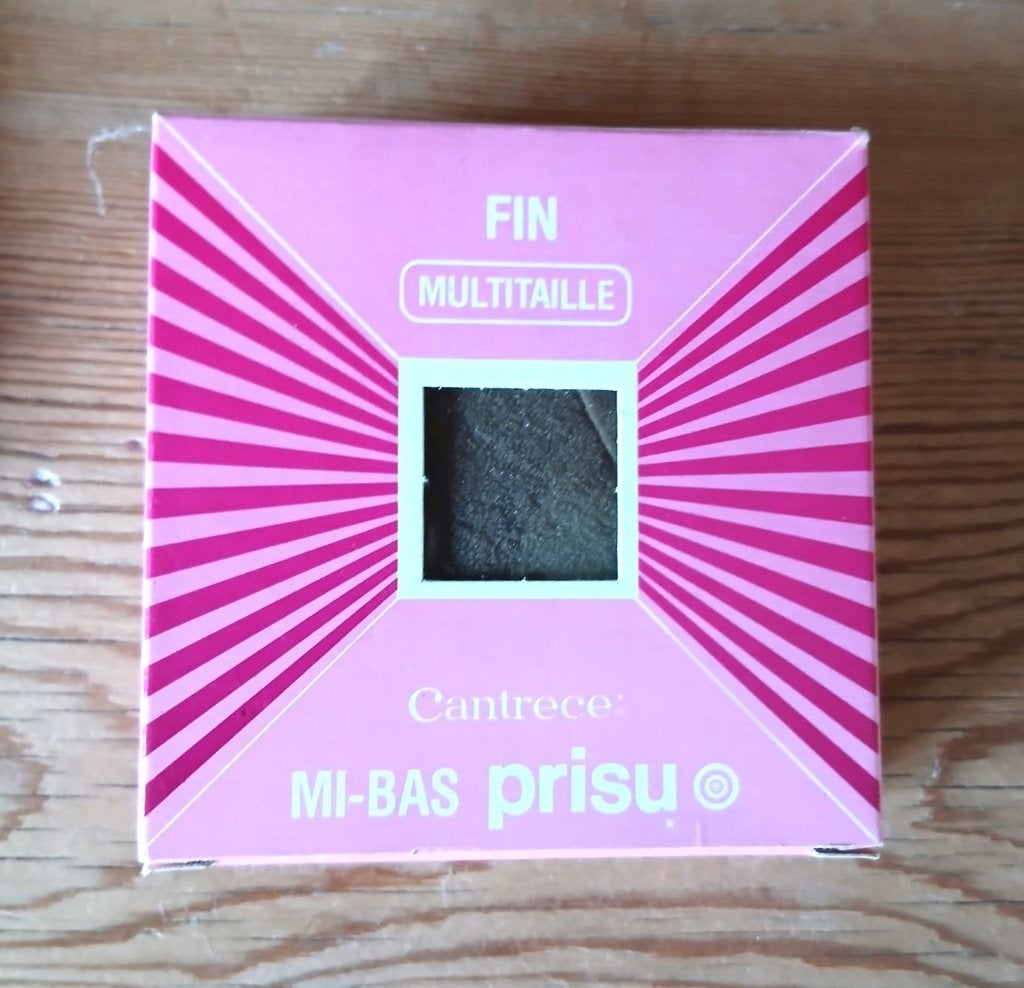6 boîtes de mi-bas fins - Prisu (Cantrece) - vintage, Kleding | Dames, Ophalen, Zo goed als nieuw, Beige