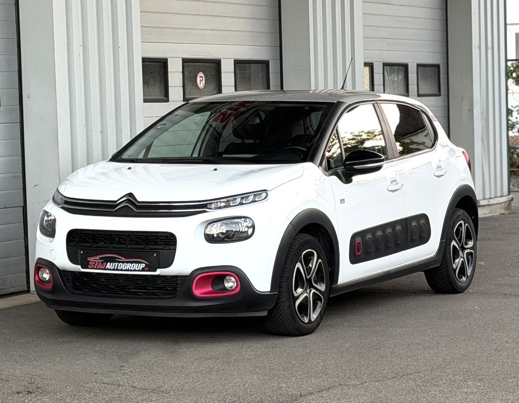Citroen C3 1.2/Benzine/Carplay/Camera/Airco/Euro6d/, 1199 cc, Wit, Bedrijf, 5 zetels