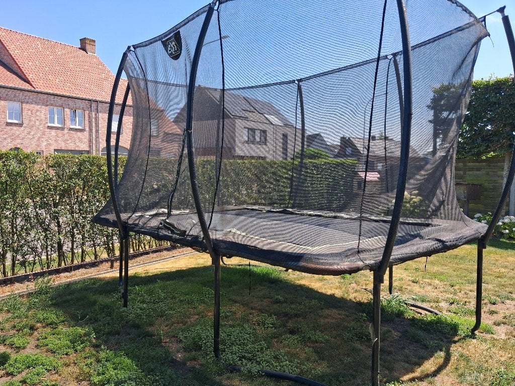 Trampoline 240x360, Enlèvement, Utilisé