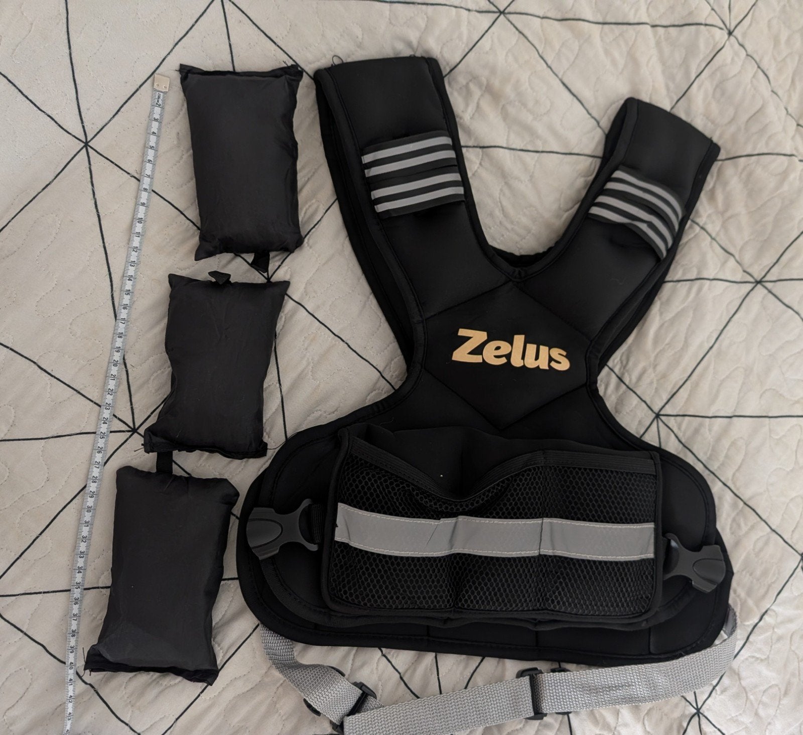 Weighted vest, Ophalen