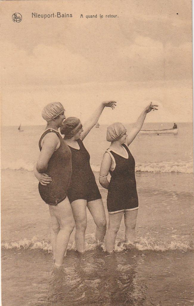 Nieuwpoort-Nieuport, Collections, Cartes postales | Belgique, Envoi