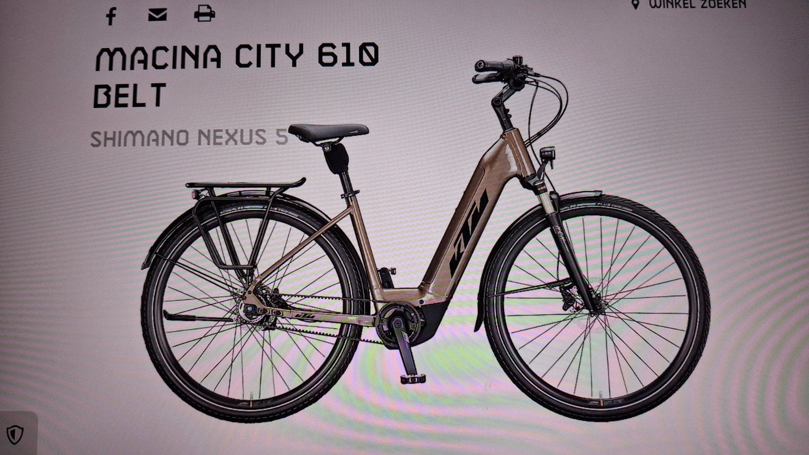 Vélo électrique KTM 85nm, batterie 625Wh, Enlèvement