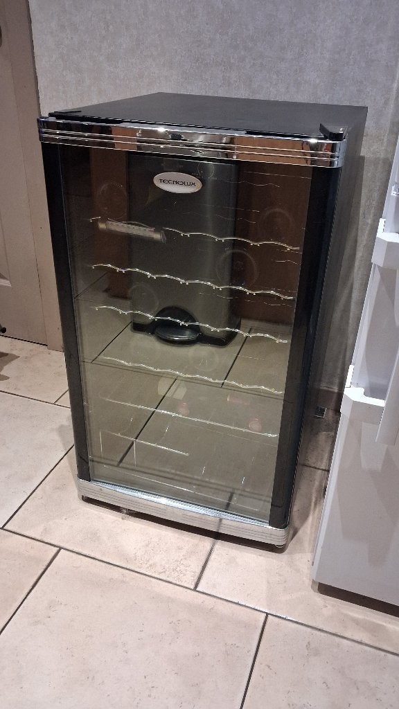 Wijnfrigo, Elektronische apparatuur, Koelkasten en IJskasten, Ophalen, Gebruikt, 45 tot 60 cm, 85 tot 120 cm