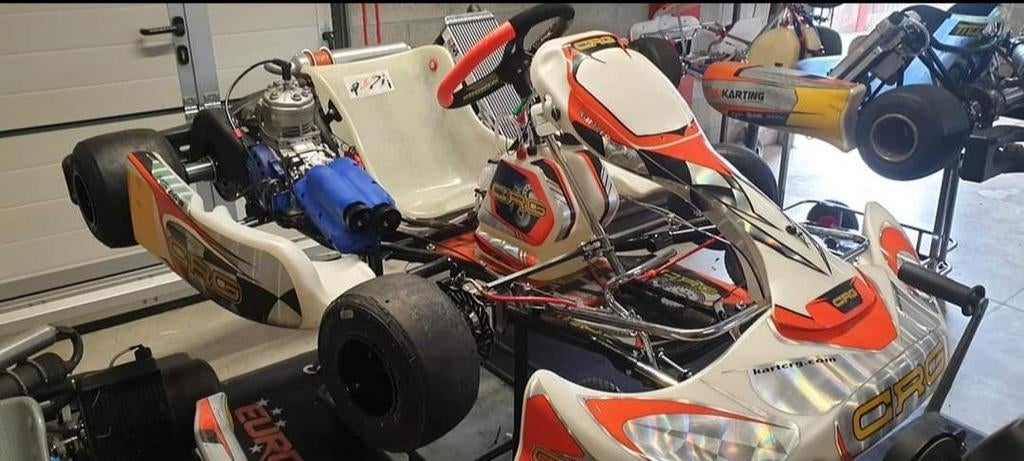 Karting CRG avec moteur IAMEsuper x 30 de 43 pk !, Sport en Fitness, Karting, Ophalen