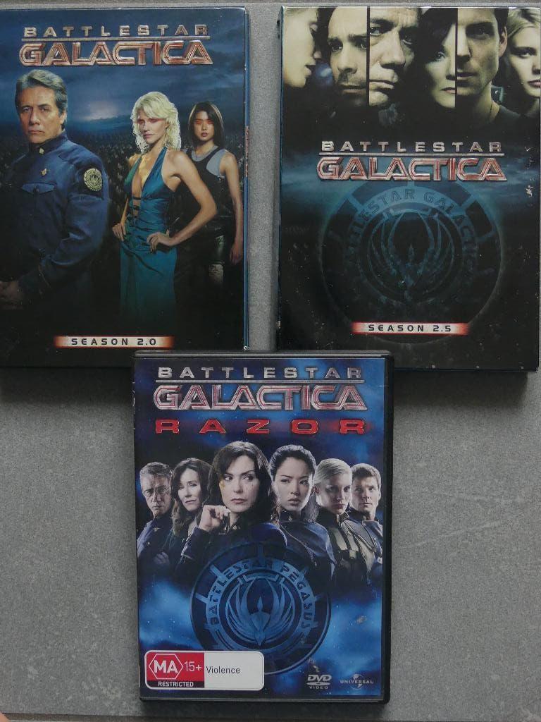 DVD set SciFi/Space: Battlestar Galactica, Stargate Atlantis, Verzenden, Science Fiction, Boxset