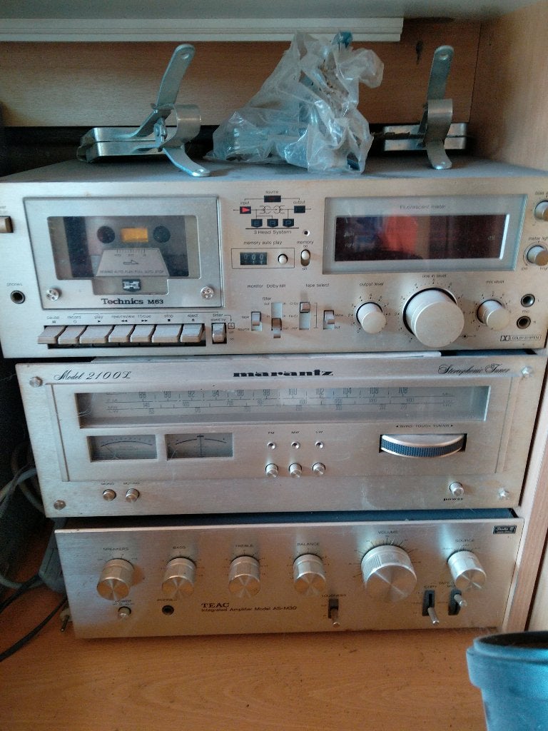 Chaîne Hifi complète de qualité, Enlèvement, Comme neuf, Deck cassettes ou Lecteur-enregistreur de cassettes, Autres marques