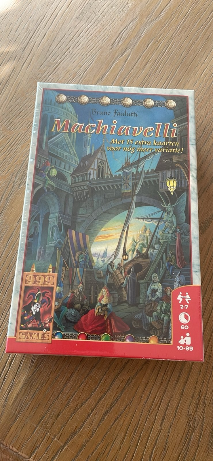 Spel Machiavelli nieuw!, Ophalen, Nieuw