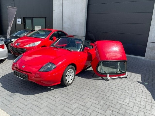 Fiat Barchetta 1.8I Cabriolet, Hardtop, Origineel, Garantie, Auto's, Voorwielaandrijving, Stof, Zwart, Cabriolet