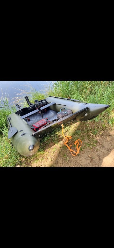 Rubberboot, Watersport en Boten, Airdeck, Afdekzeil, Zo goed als nieuw, Ophalen