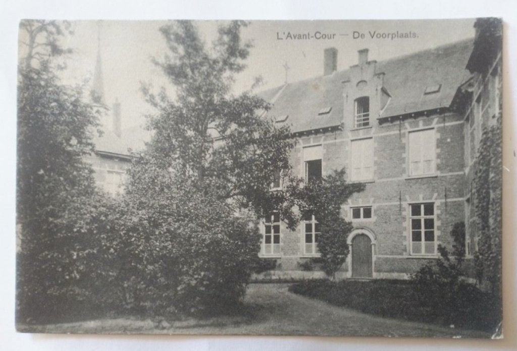 Herentals 1911 Kostschool St. Franciscus Voorplaats, Verzamelen, Ophalen of Verzenden, Voor 1920, Gelopen, Antwerpen