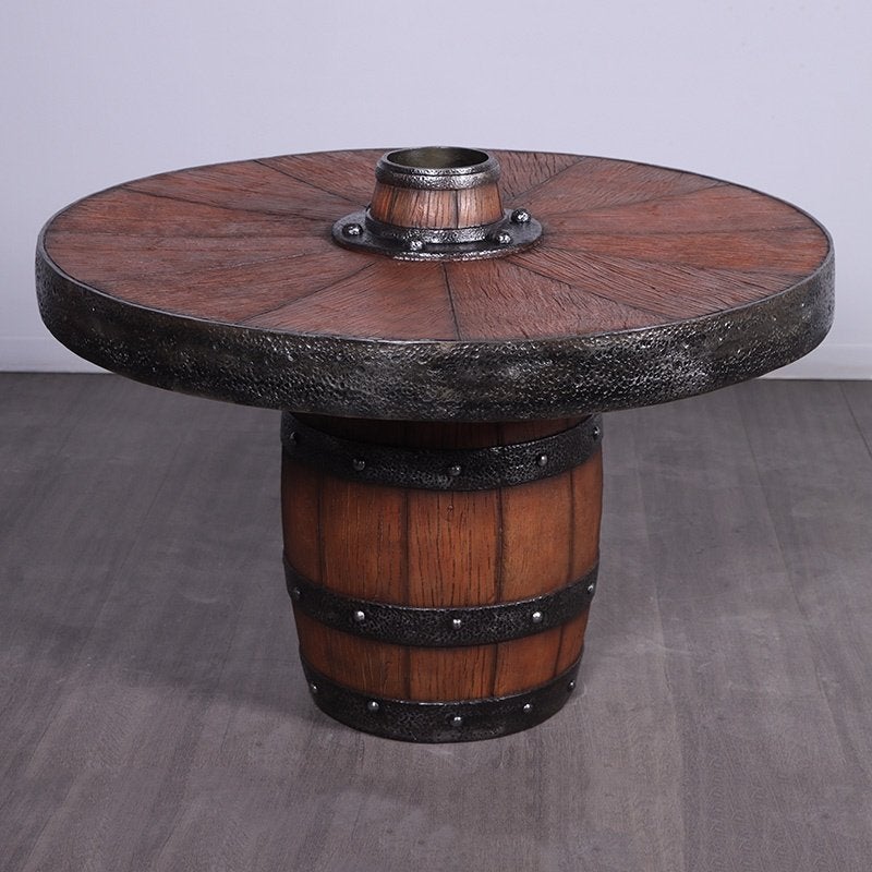 Table Barrel — Table de pirate 112 x 112 x 81 cm, Enlèvement, Neuf