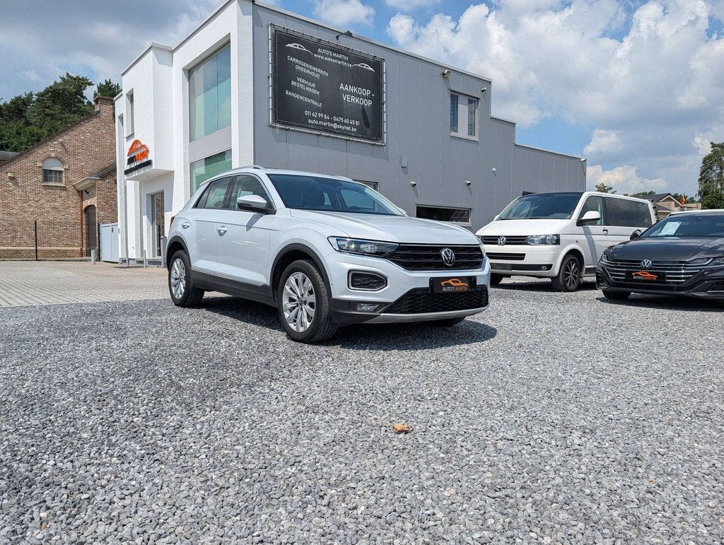 Volkswagen T-Roc 2.0 TDi | NAVI | TREKHAAK | ACC | 360 SEN, Gebruikt, 4 cilinders, 1960 kg, Wit
