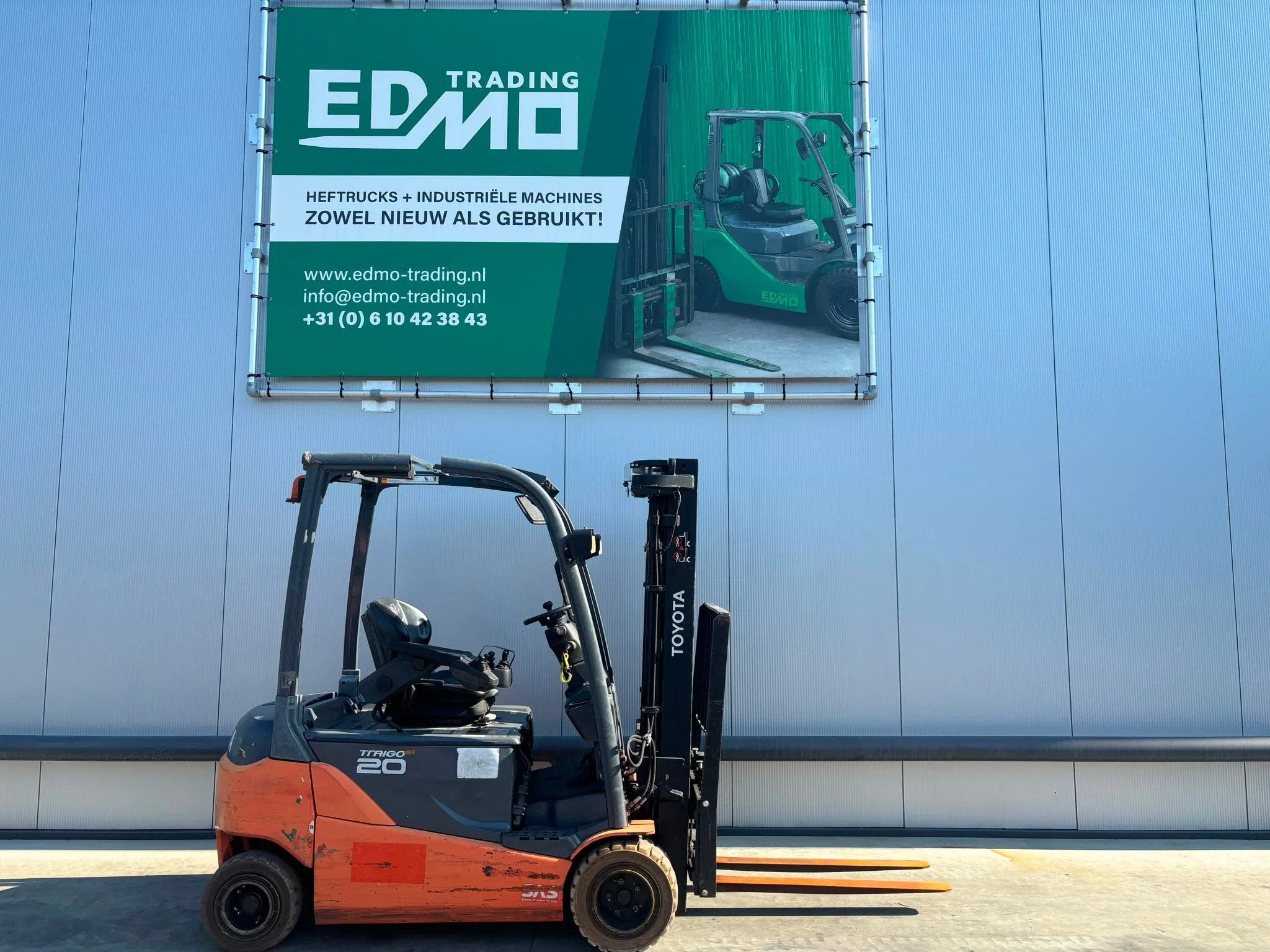 Toyota Heftruck 2.0 (bj 2011), 2000 tot 3000 kg, Elektrisch, Heftruck, Toyota