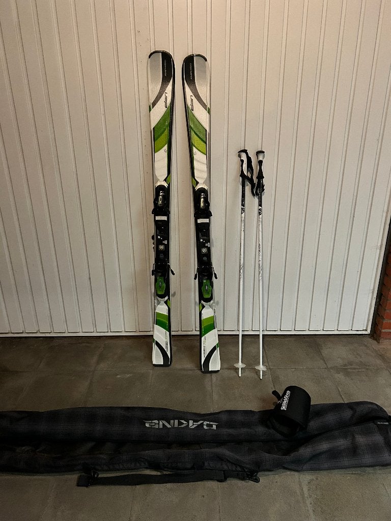 skilatten - Elan Amphibio 78 Carbon, 140 tot 160 cm, Zo goed als nieuw, Carve, Ophalen