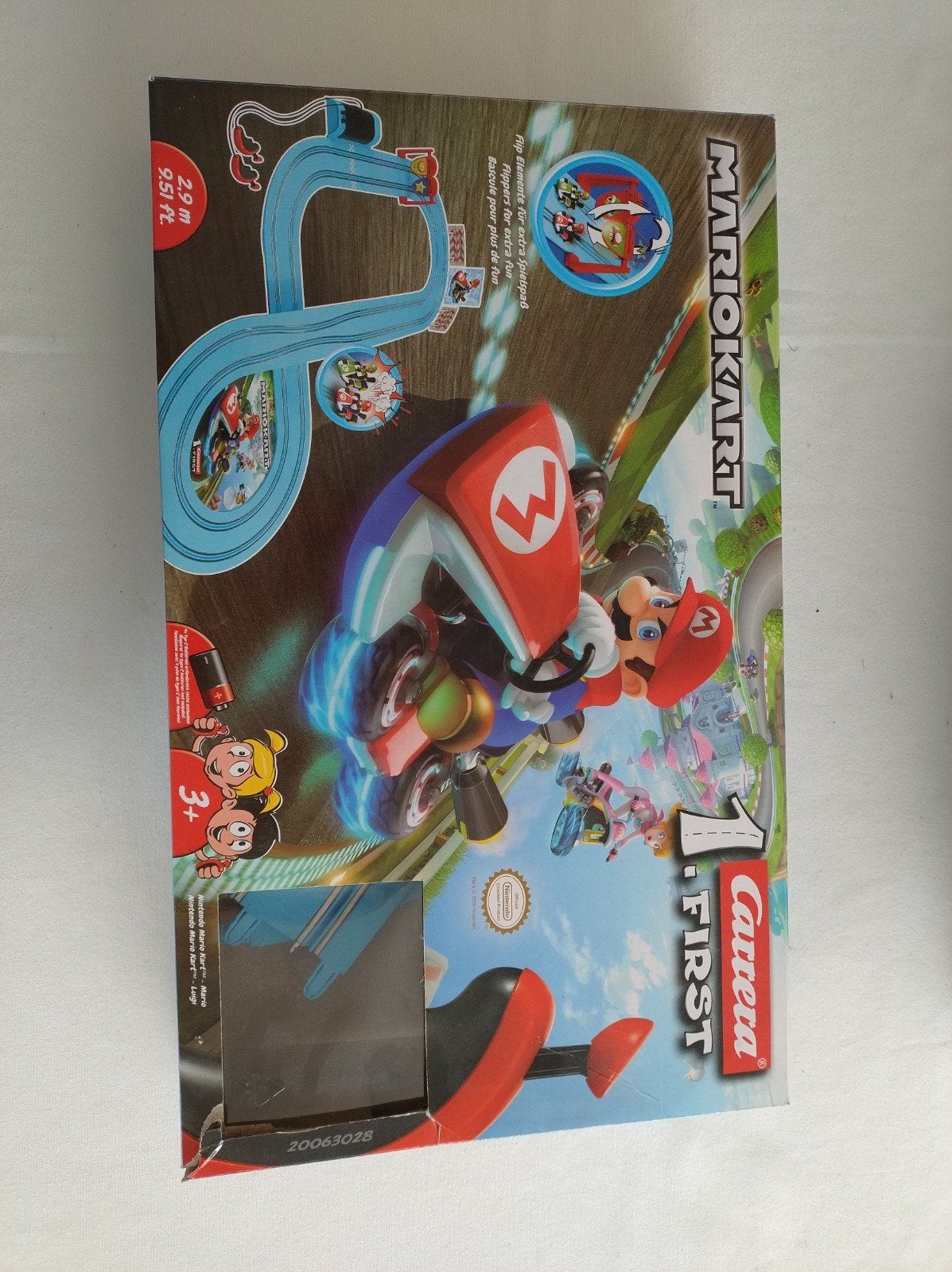 Mario Kart First extra racebaan, Enlèvement, Utilisé