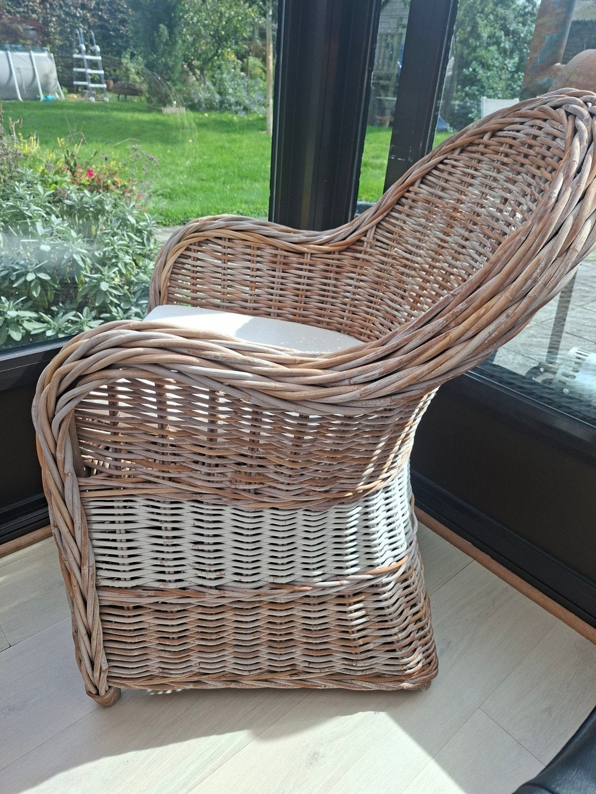 eetstoel riet, Tuin en Terras, Ophalen