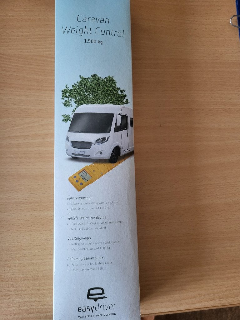 REICH WEEGTOESTEL VAN JE WAGEN, Caravans en Kamperen, Ophalen