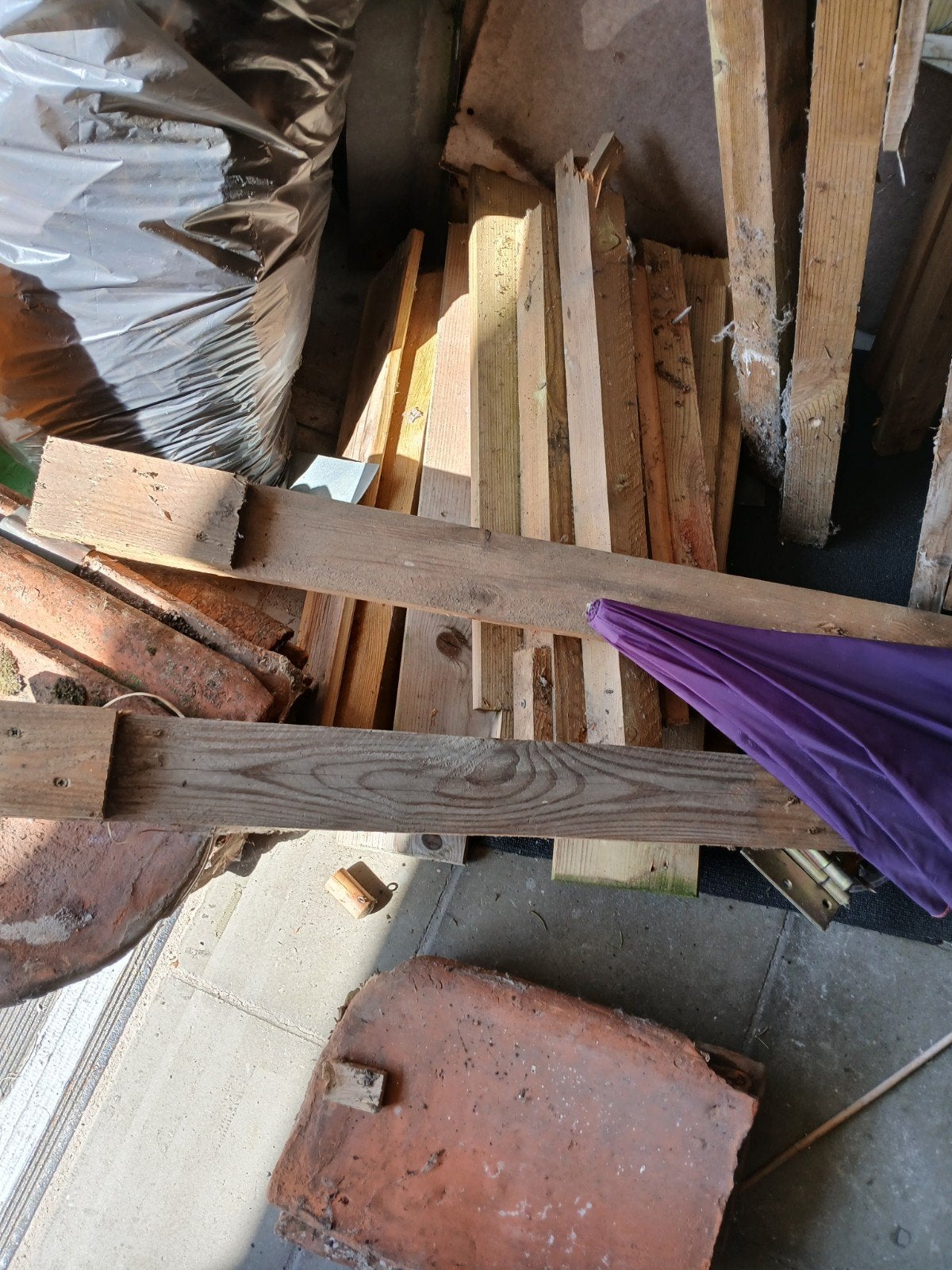 Hout, Tuin en Terras, Ophalen