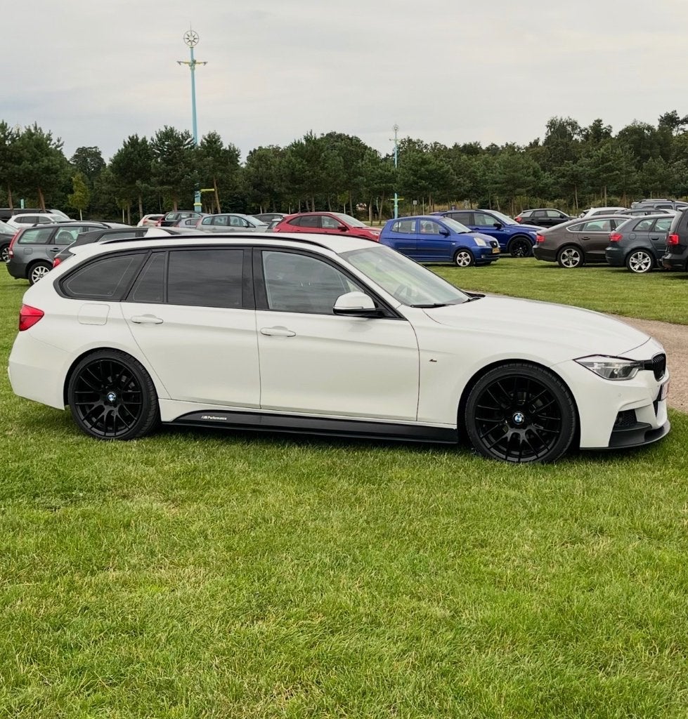 BMW F31 Touring M Performance, Stof, Wit, Particulier, Te koop