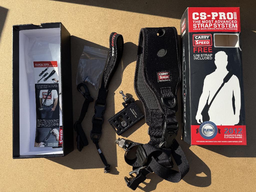 Camera strap Carry Speed CS-Pro + toebehoren, Audio, Tv en Foto, Ophalen, Nieuw