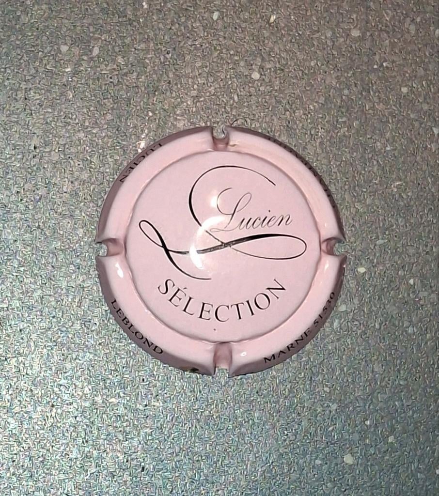 Champagne capsule Lucien Leblond rosé, Ophalen of Verzenden