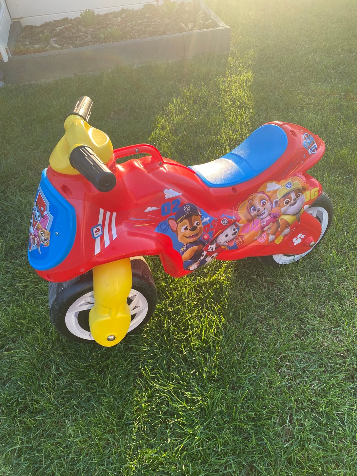 Paw Patrol loopmoter, Ophalen, Zo goed als nieuw