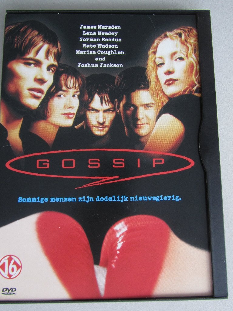 DVD GOSSIP (Spannende thriller), Cd's en Dvd's, Dvd's | Thrillers en Misdaad, Psychologische thriller, Gebruikt, Vanaf 16 jaar