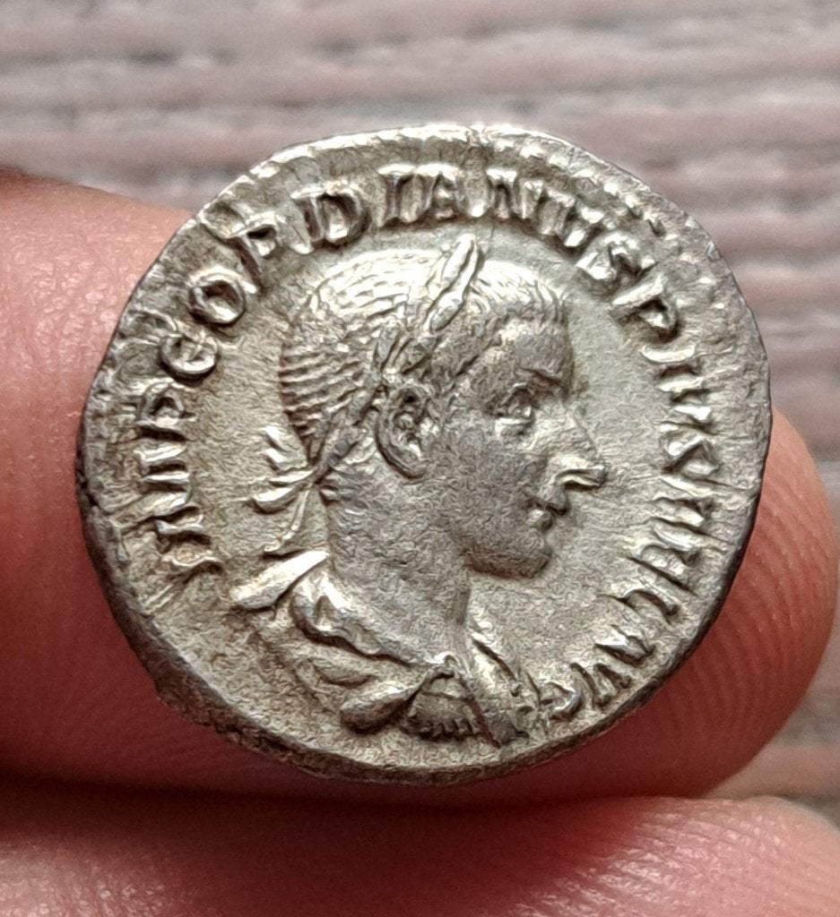 RARE Denier de Gordien III, Enlèvement ou Envoi, Autres pays, Monnaie en vrac, Argent