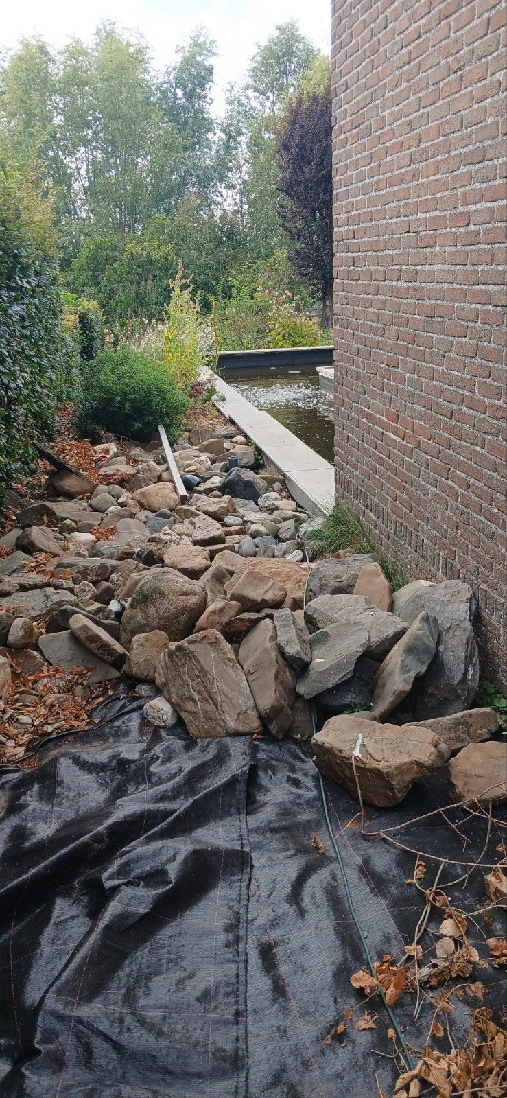 Keien voor vijver, Jardin & Terrasse, Gravier, Rochers & Caillasse, Enlèvement