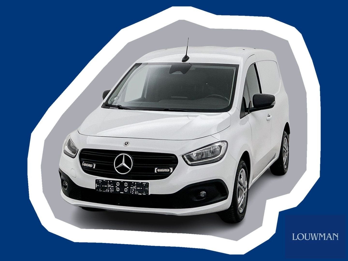 Mercedes-Benz Citan 110 CDI L1 Pro Automaat Carplay Cruise c, Automaat, Electronic Stability Program (ESP), Wit, Mercedes-Benz