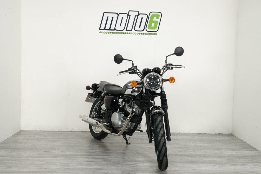 Kawasaki Meguro S1 demomotor, 230 cc, Chopper, Minimaal motorrijbewijs A2, ABS