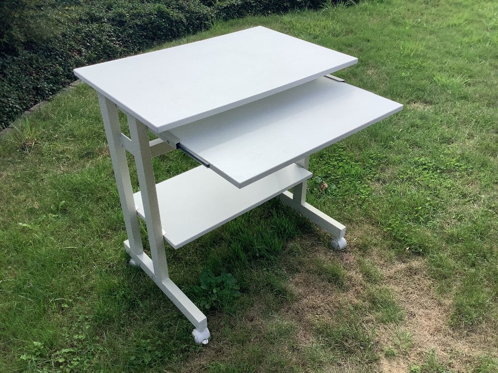 Computer tafel op wieltjes., Maison & Meubles, Armoires | Meubles ordinateur, Enlèvement, 40 à 80 cm, Moins de 70 cm, Moins de 70 cm