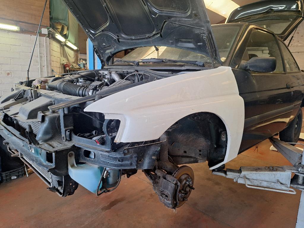 ford escort project, Escort, 4 cilinders, 1600 cc, Grijs