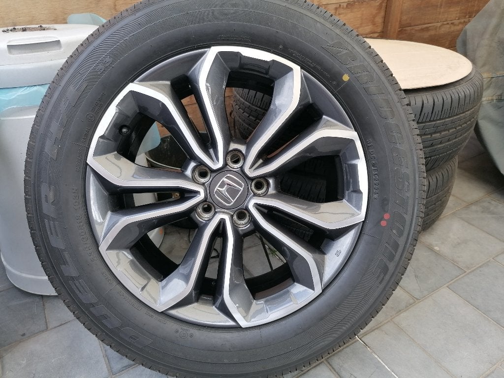Honda banden met originele velgen, Ophalen, 18 inch, Banden en Velgen, Nieuw