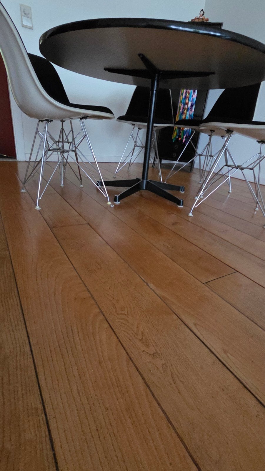 Eames/ Herman Miller eettafel en 6 stoelen, Enlèvement, Comme neuf
