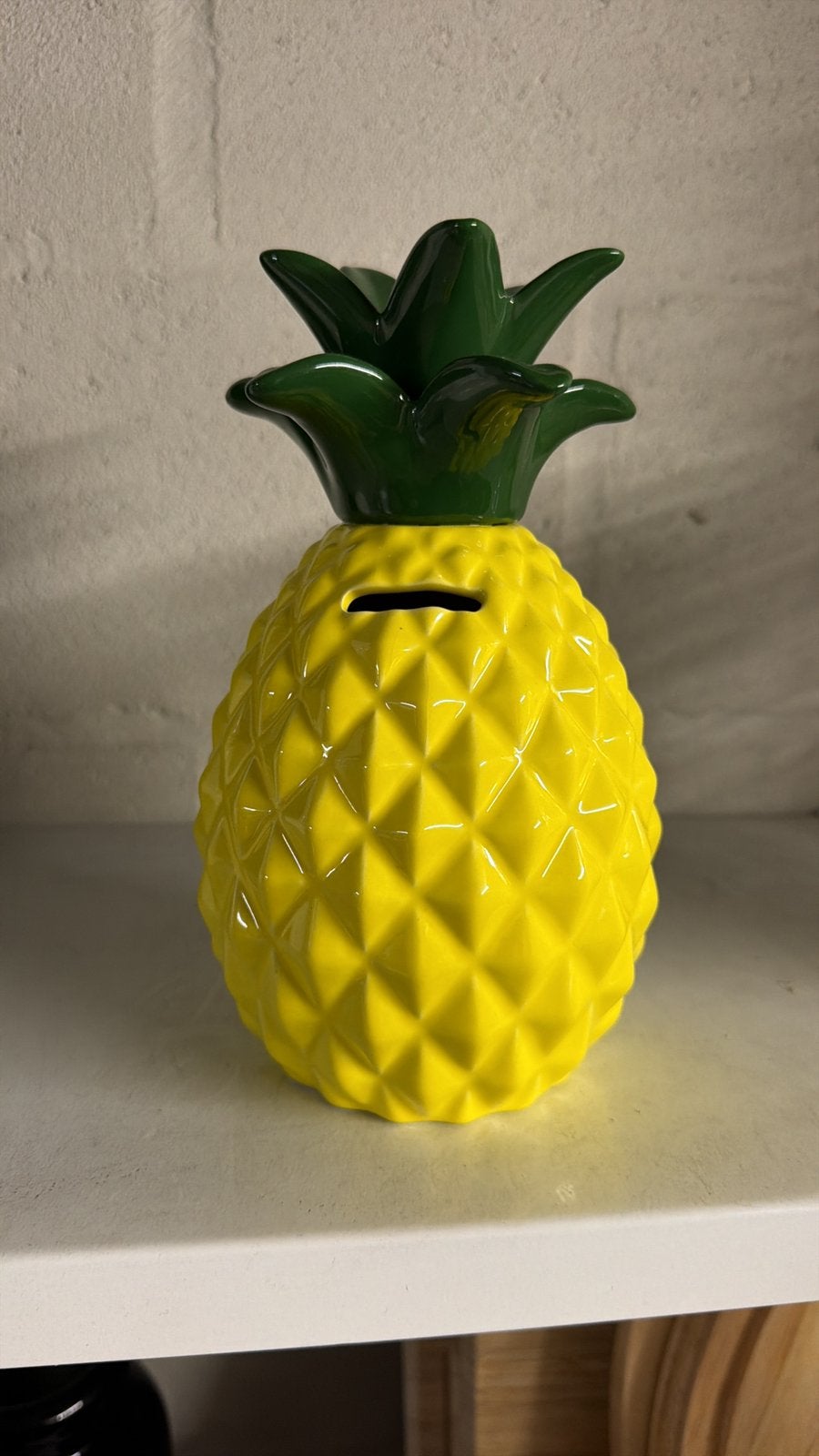 Ananas spaarpot, Verzamelen, Ophalen, Nieuw, Steen, Aardewerk of Keramiek, Overige thema's