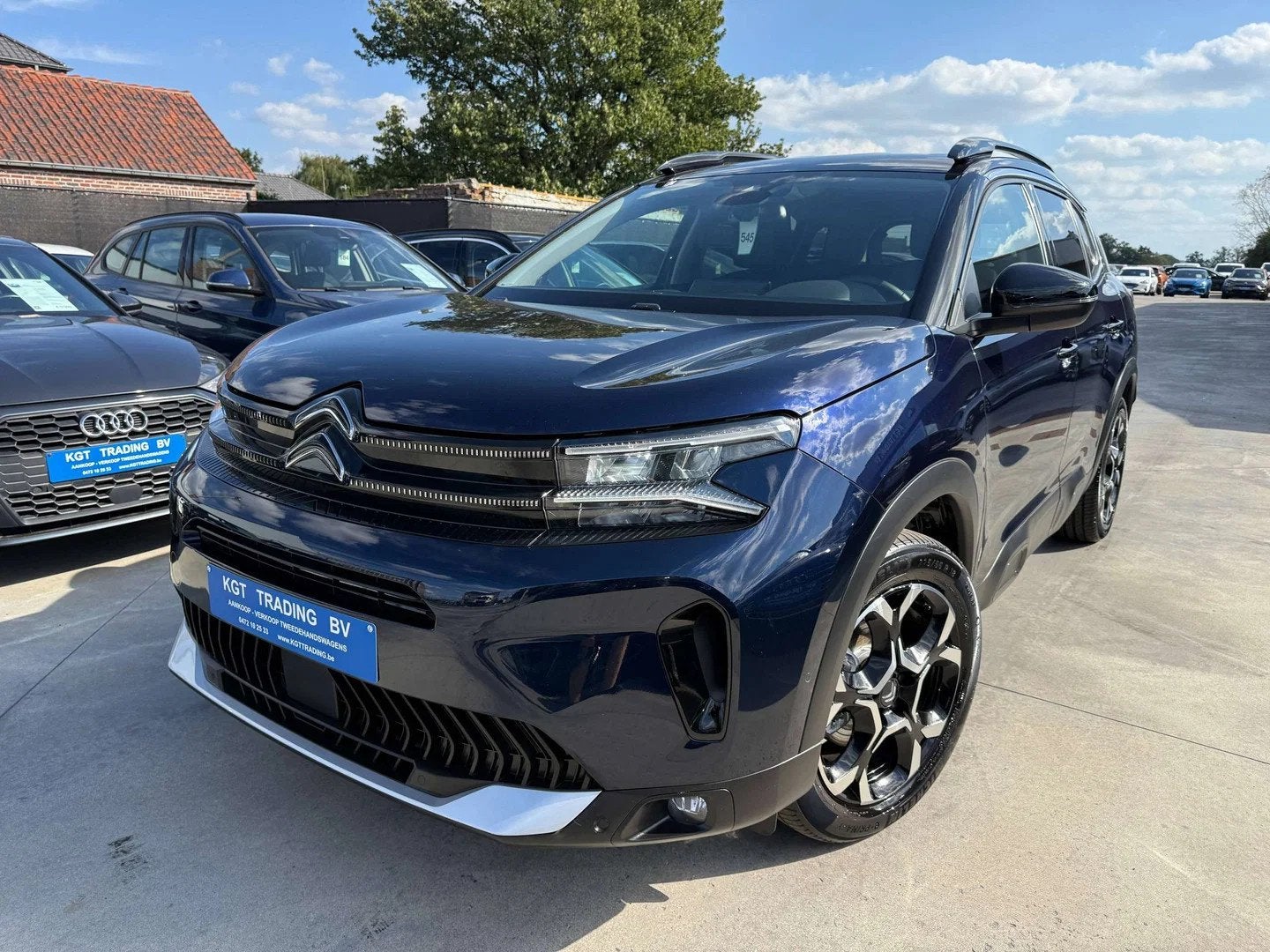 Citroën C5 Aircross 1.2i 145PK HYBRID MAX AUTOMAAT NAVIGATI, Auto's, Citroën, Automaat, Gebruikt, 1199 cc, Bedrijf