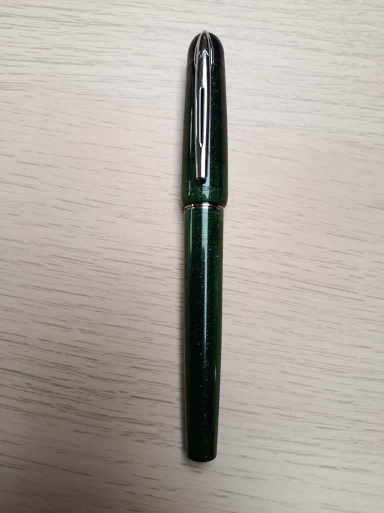 Stylo-plume Waterman Kultur Vert Pailleté - ÉTAT NEUF, Verzamelen, Pennenverzamelingen, Ophalen of Verzenden, Nieuw, Vulpen, Waterman