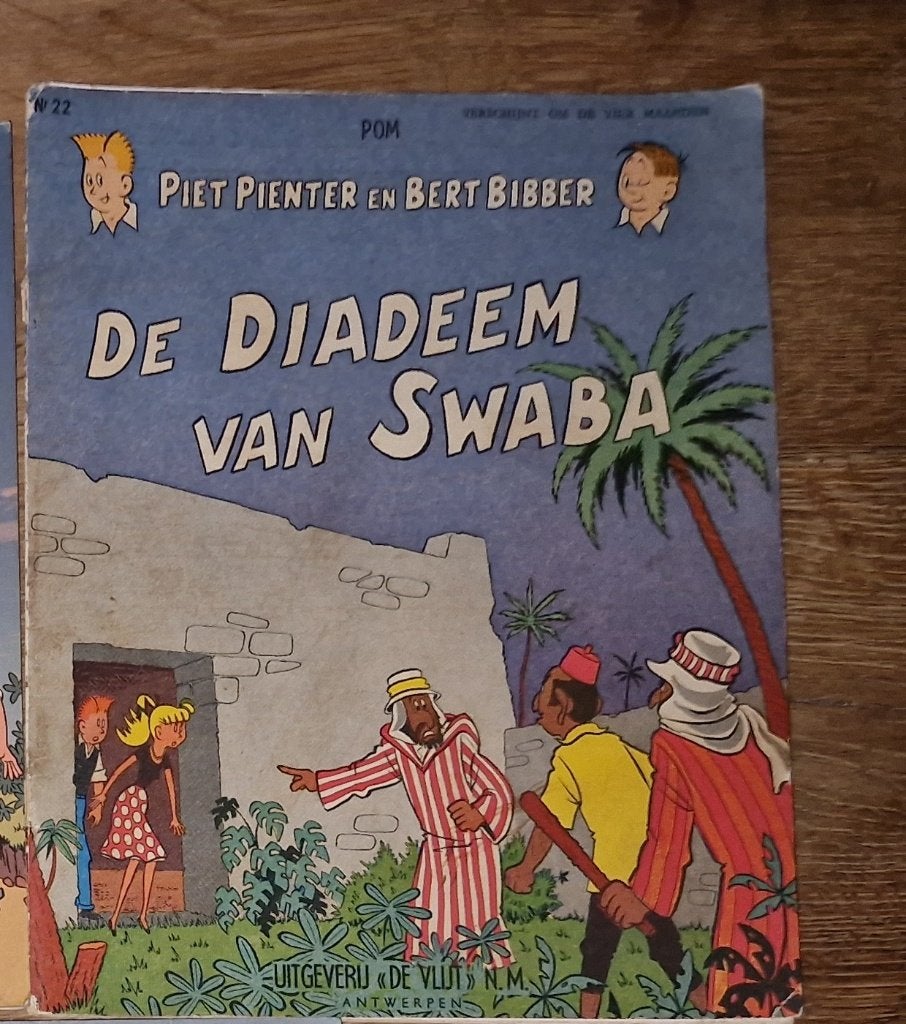 Piet pienter en Bert Bibber 1 strip, Eén stripboek, Ophalen of Verzenden, Gelezen