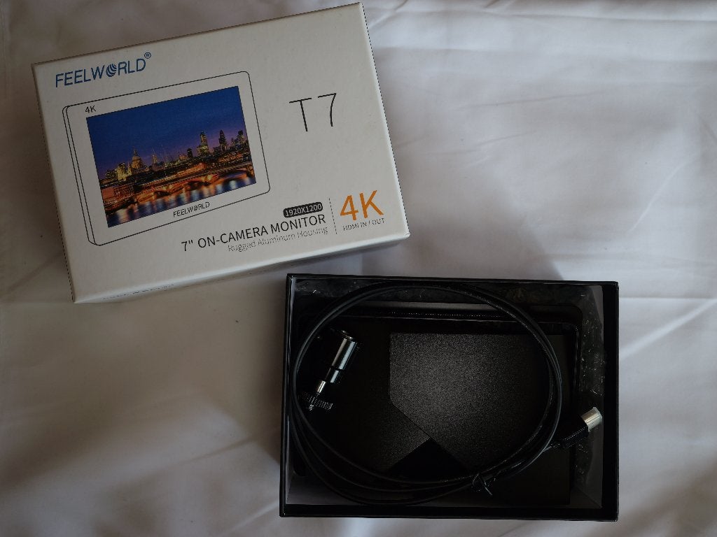 Feelworld 4K 7" T7 HDMI Monitor, Audio, Tv en Foto, Fotografie | Fotostudio en Toebehoren, Op accu, Overige typen, Ophalen of Verzenden