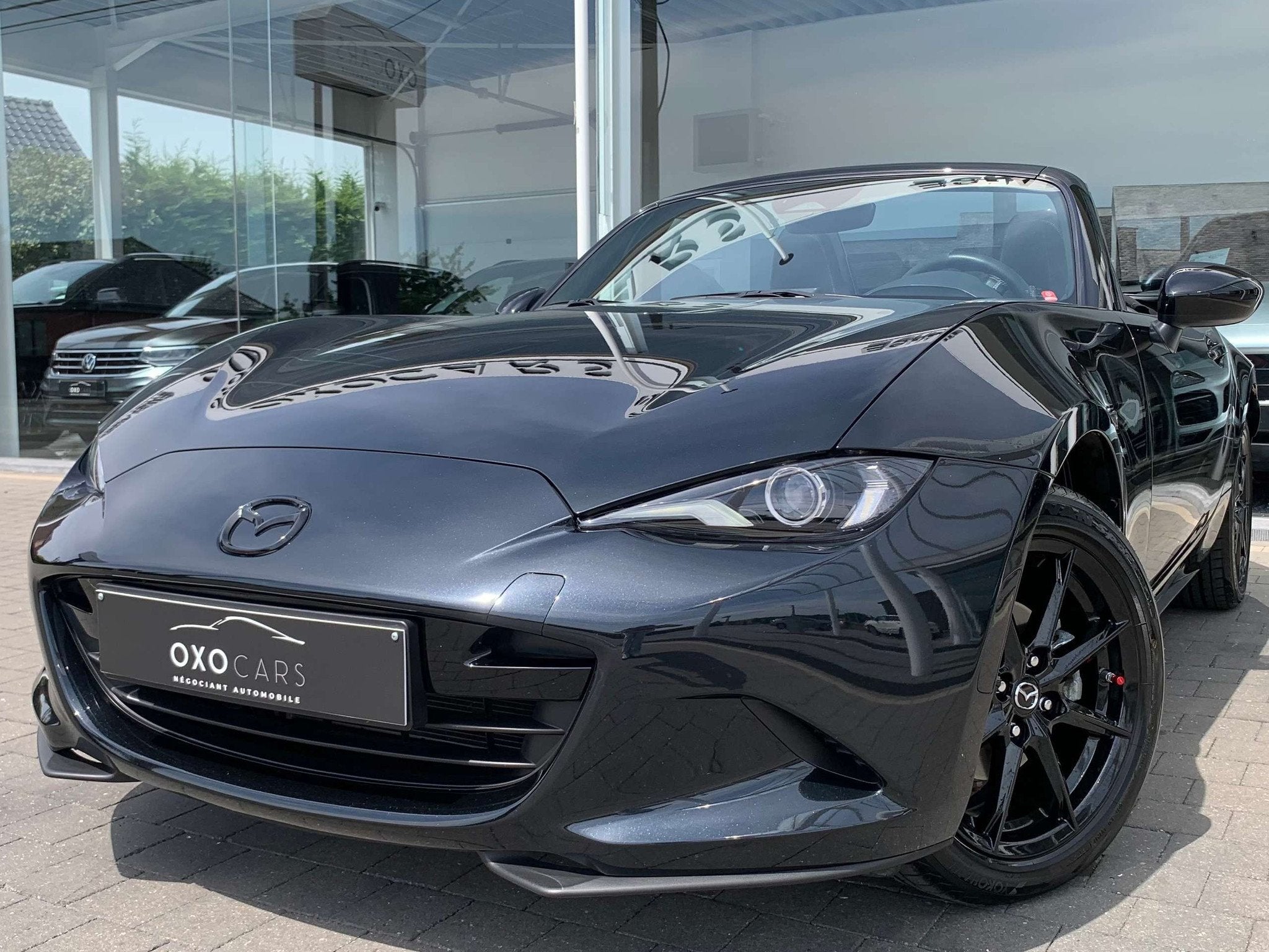 Mazda MX-5 1.5i Skyactiv-G 132CV / CABRIOLET / FULL BLACK /, Autos, Mazda, Cuir, Achat, Euro 6, Entreprise