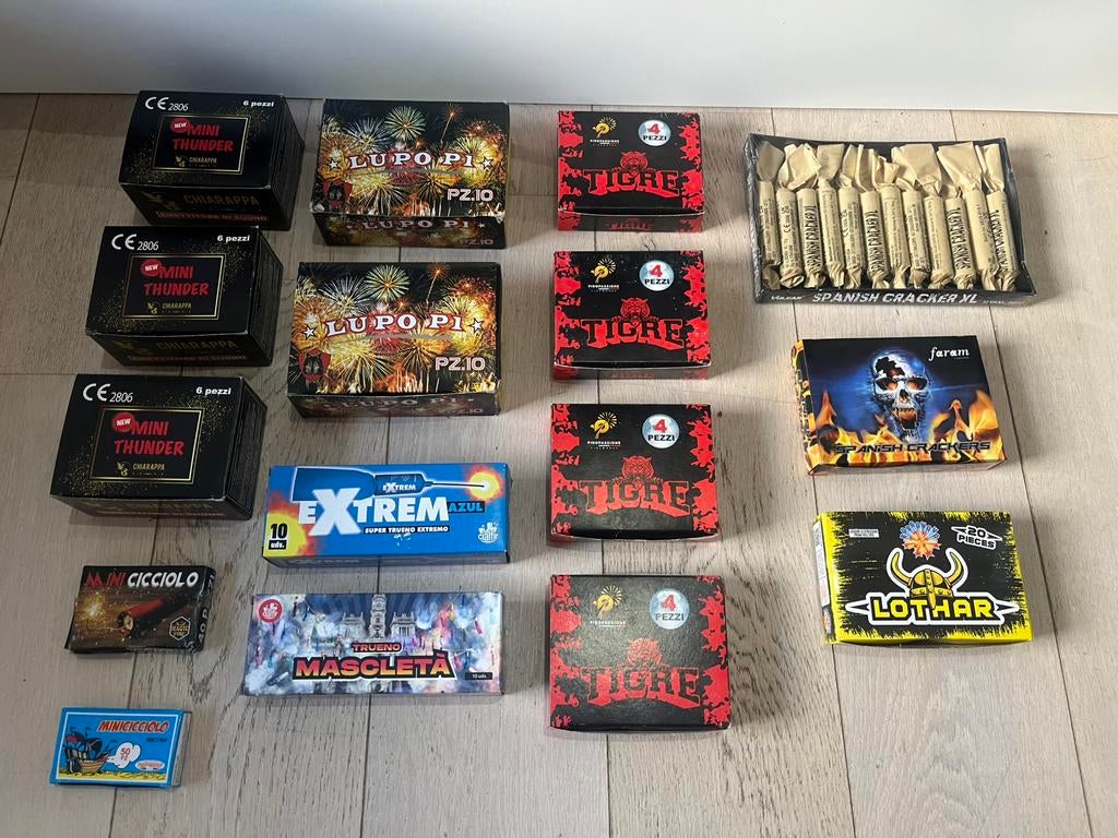 Lot de pétard, Enlèvement, Neuf