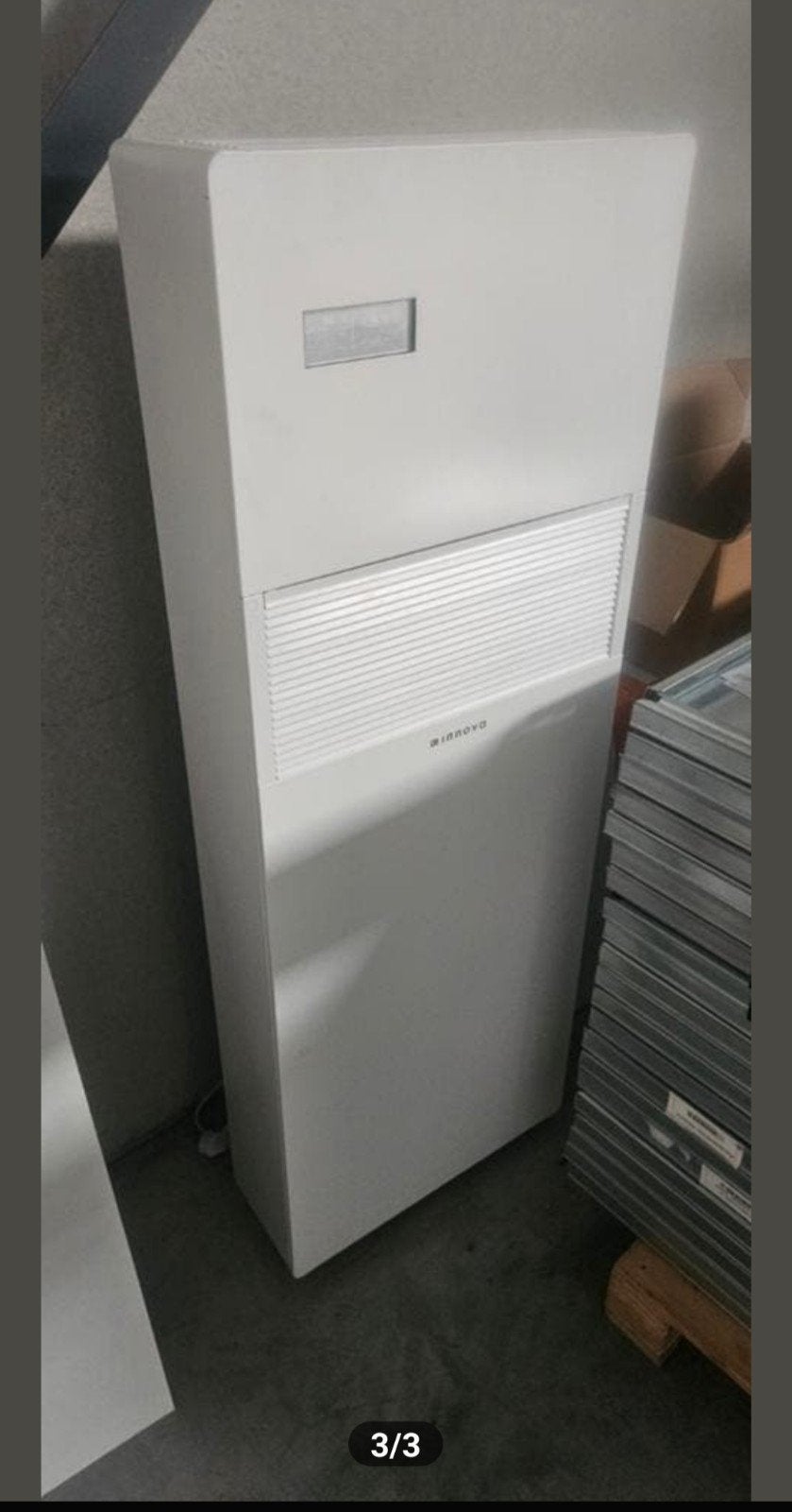 Innova airco heater, Ophalen