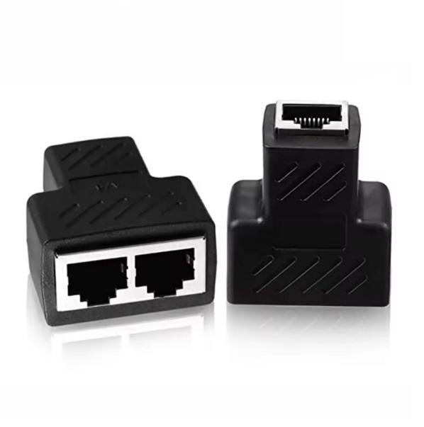 Ethernet RJ45 Cat 5 Cat 6 Kabel Splitter Extender Koppelstuk, Computers en Software, Ophalen of Verzenden, Nieuw