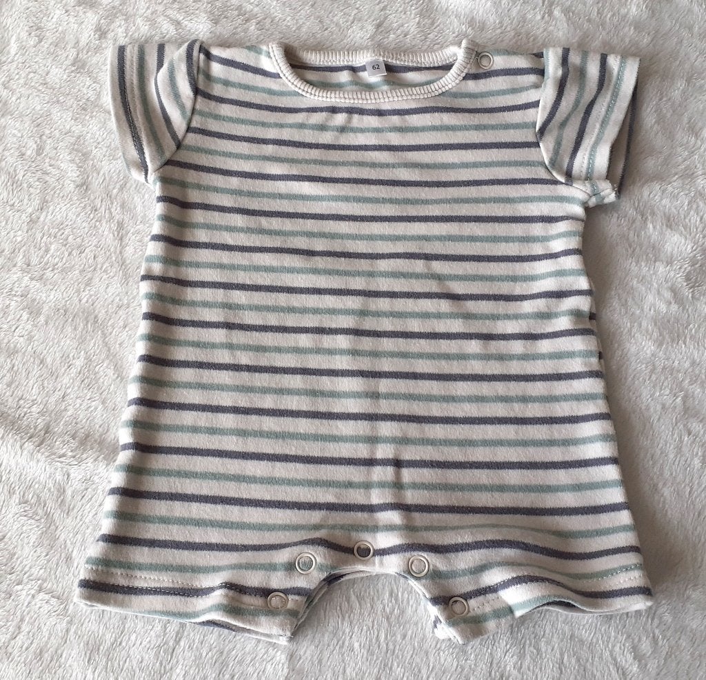 Baby boxpakje streepjes mint blauw Zeeman 62, Ophalen of Verzenden, Nieuw, Jongetje of Meisje, Pakje