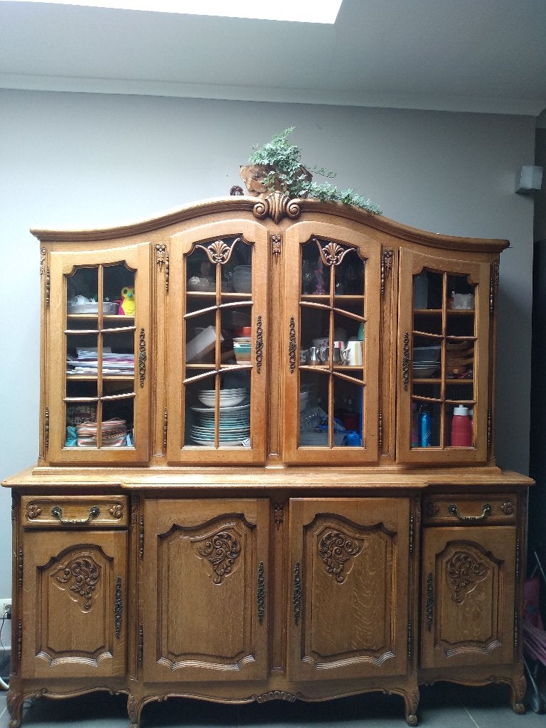 meuble en chêne ( XIXe siècle), 25 à 50 cm, 150 à 200 cm, Utilisé, Classique