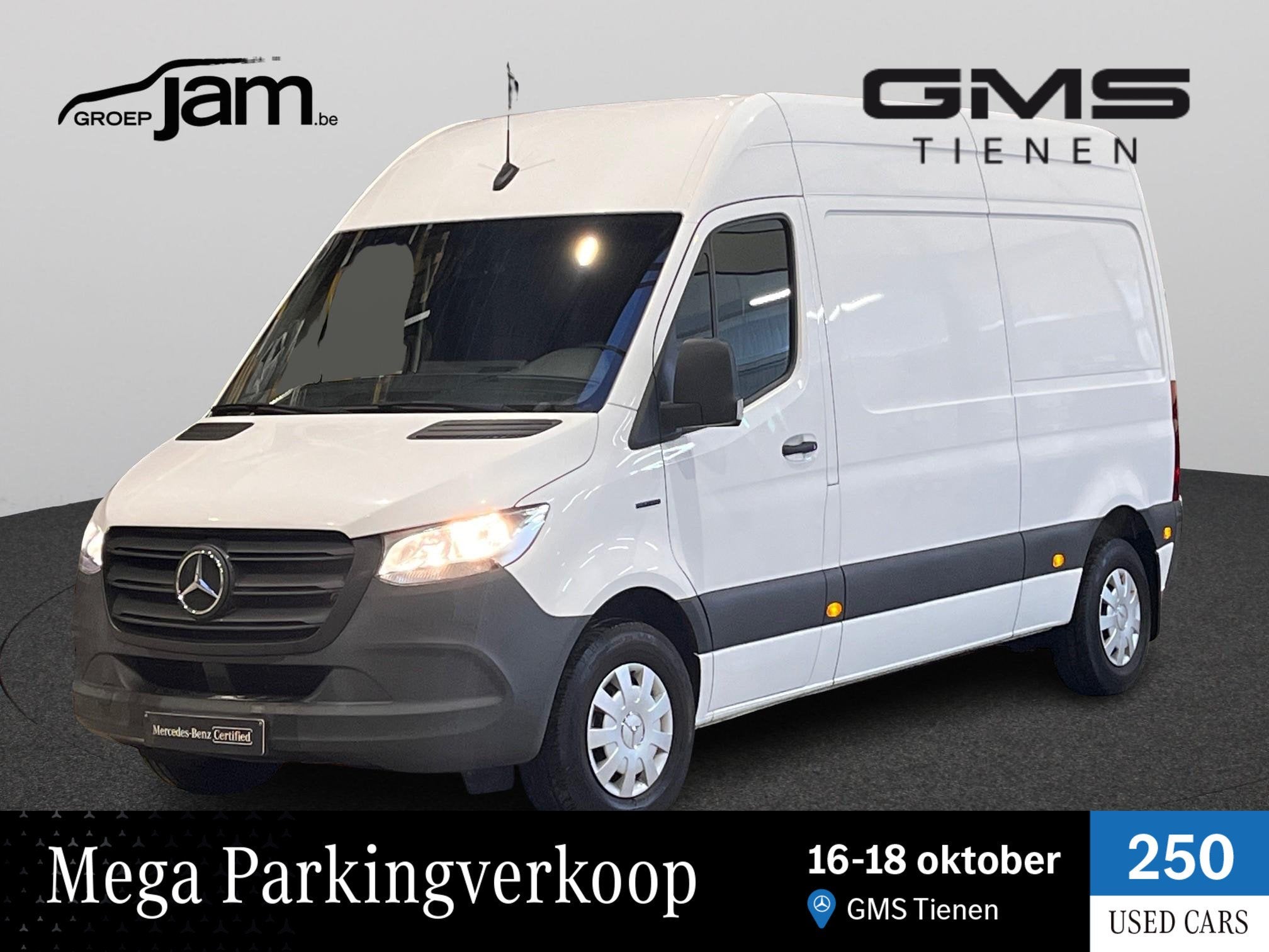 Mercedes-Benz Sprinter Esprinter L2 FWD 47kWh, Auto's, Gebruikt, Overige modellen, https://public.car-pass.be/vhr/4db0cebd-8dd5-45d3-a26c-b3bfdd66abda